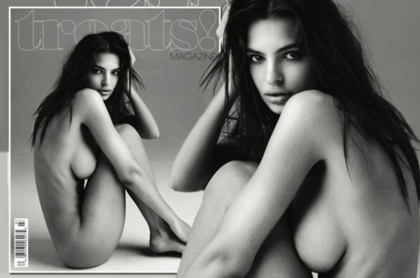 ▲▼艾蜜莉瑞特考斯基因全裸拍攝知名色情雜誌封面而聲名大噪。（圖／翻攝自Instagram／treatsmag）