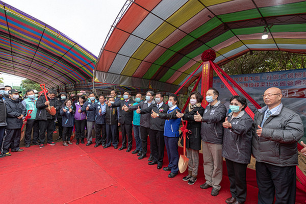 ▲活化砲陣地營區，大園區「五權森林公園」規劃日照中心等設施。(圖／市府提供)