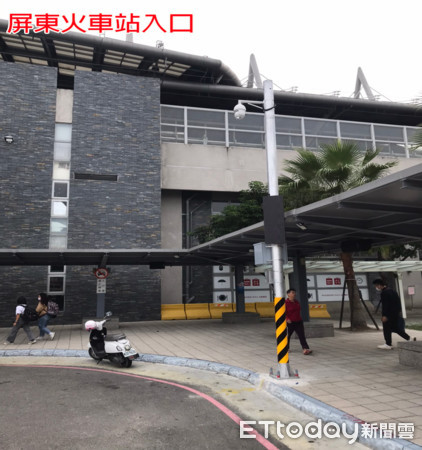 ▲屏東縣警局交通隊已在屏東市復興北路與民生路等6個路口，建置完成熱點違規停車自動取締系統          。（圖／交通隊提供，以下同）