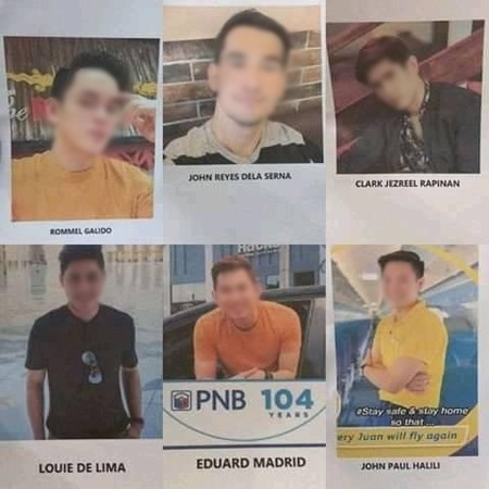 ▲▼菲國空姐性侵案11名涉案男嫌疑人身分遭到網友肉搜曝光。（圖／翻攝自Facebook）