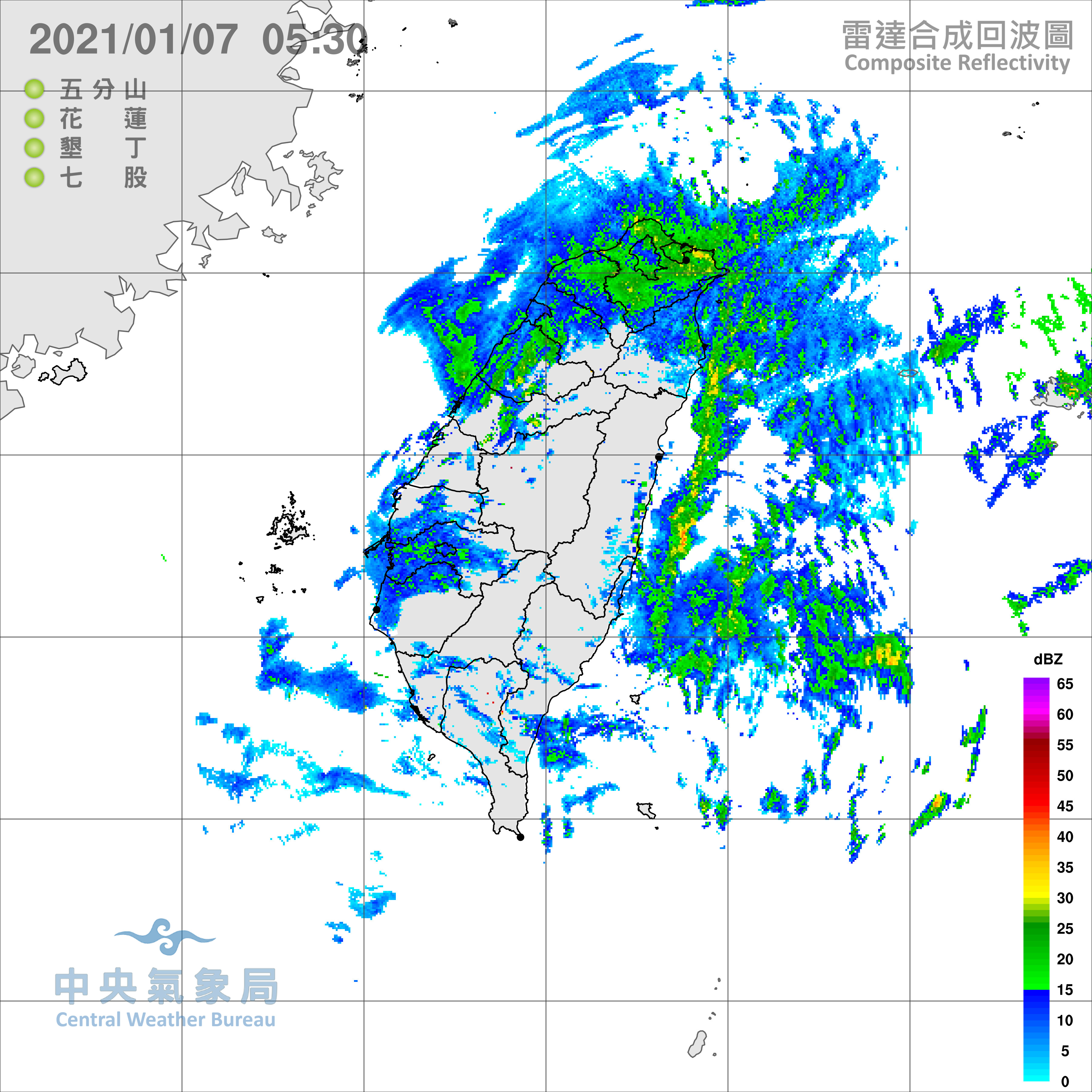 天氣圖。（圖／氣象局）