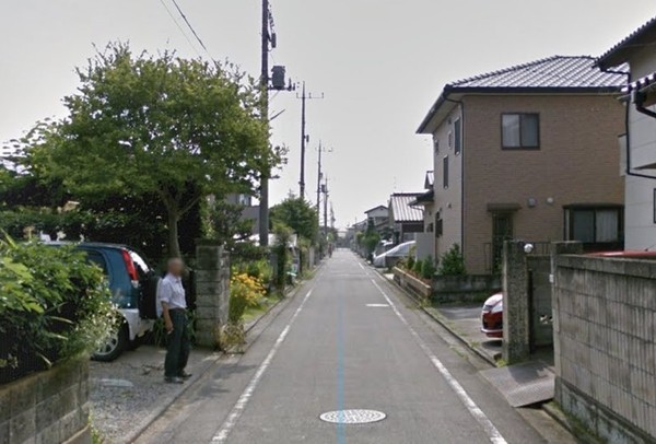 ▲▼網友在Google街景中發現父親生前的身影。（圖／翻攝自Twitter／@TeacherUfo、@shiumeko）