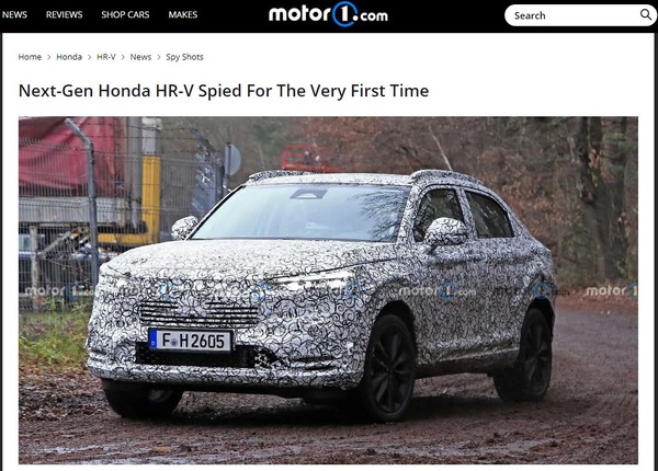Honda新世代HR-V現身歐洲道路測試中　日規車型預計4月正式亮相（圖／截圖自Motor.1）