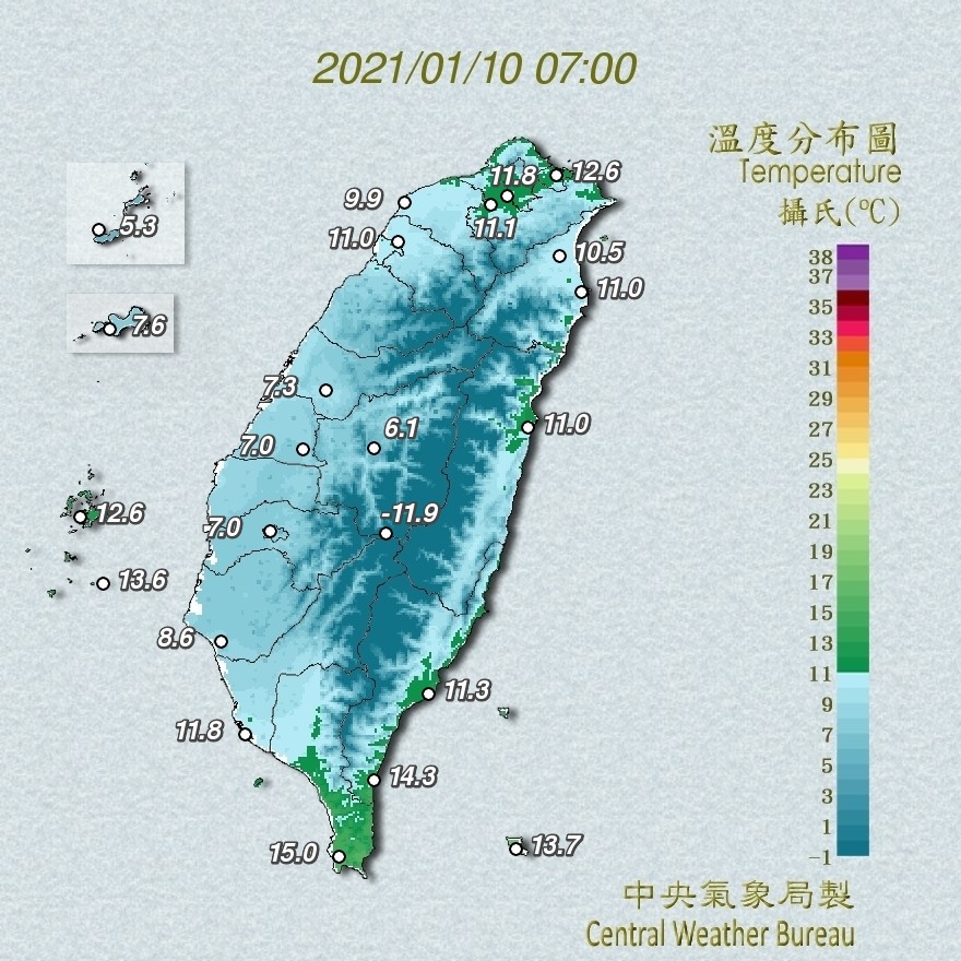 天氣圖。（圖／氣象局）