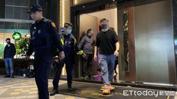 ▲▼林森北路、錦州街口一間酒店凌晨爆發酒後鬥毆事件。（圖／記者游宗樺攝）