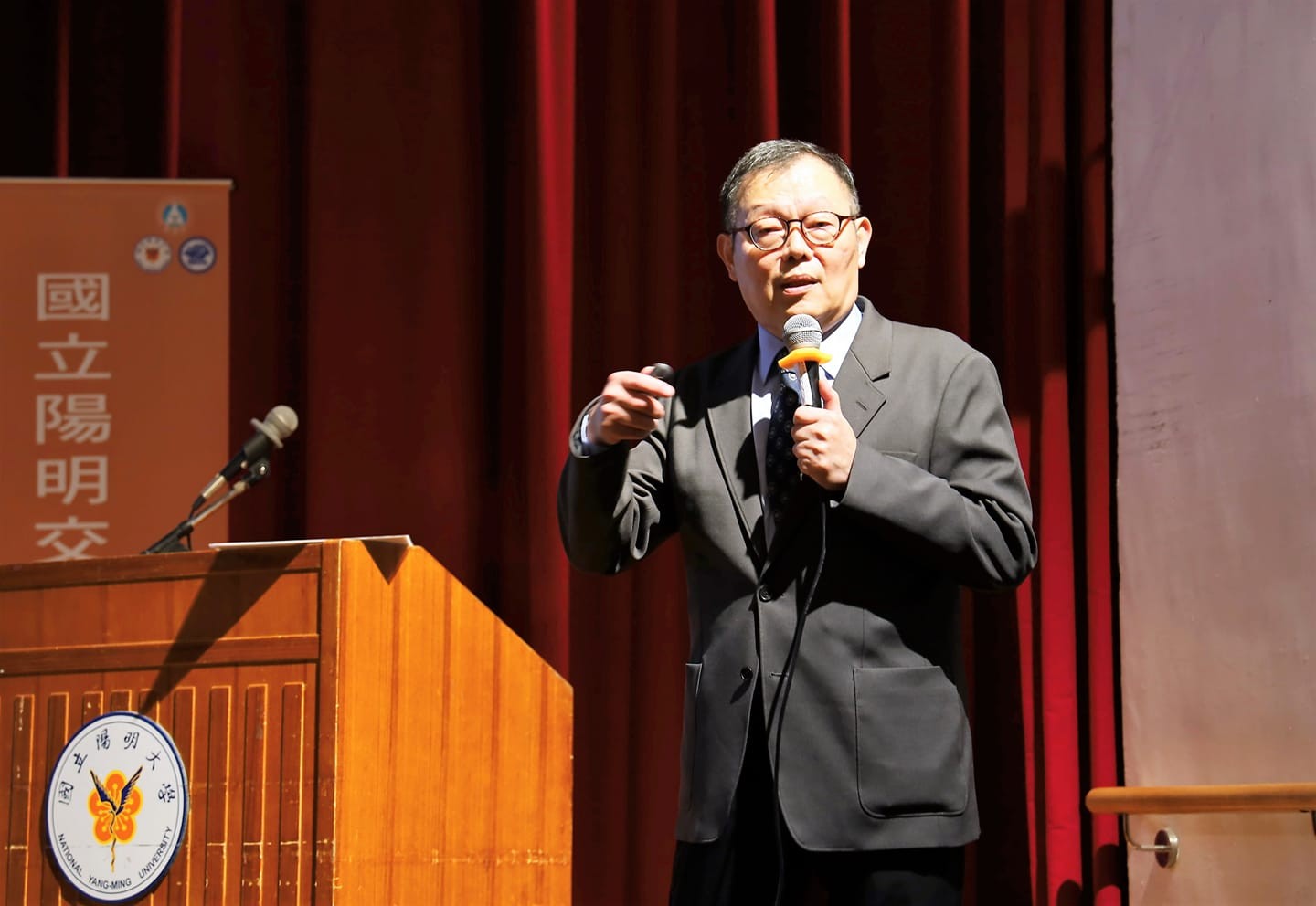 ▲▼陽明交大校長林奇宏。（圖／國立陽明大學提供）