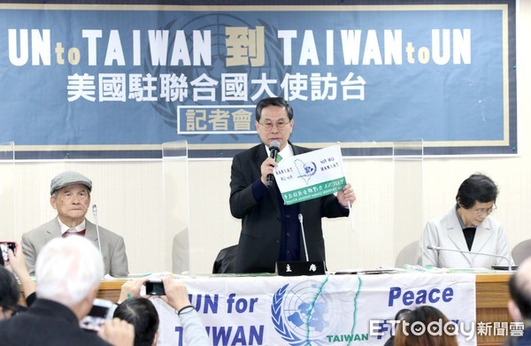 ▲▼台灣聯合國協進會及其他本土社團召開「美國駐聯合國大使訪台TAIWAN TO UN全民一起來」記者會 理事長涂醒哲。（圖／記者屠惠剛攝）