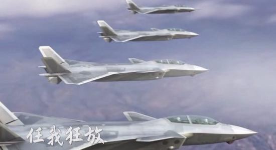 ▲▼中國航空工業集團有限公司發布紀念殲-20首飛10宣傳片中，驚現該款戰機雙座型鏡頭。（圖／翻攝自航空工業微信公眾號）