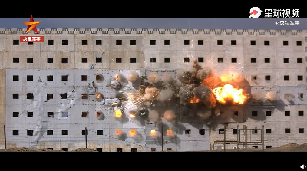 ▲▼解放軍火箭軍成立5周年。（圖／翻攝央視軍事）