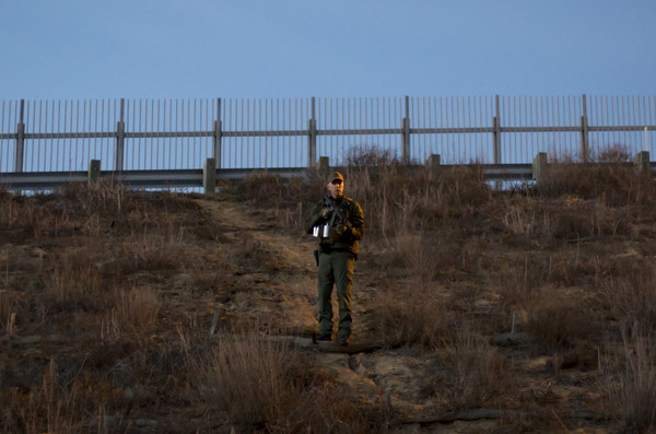 ▲▼美墨邊界。（圖／達志影像／美聯社）