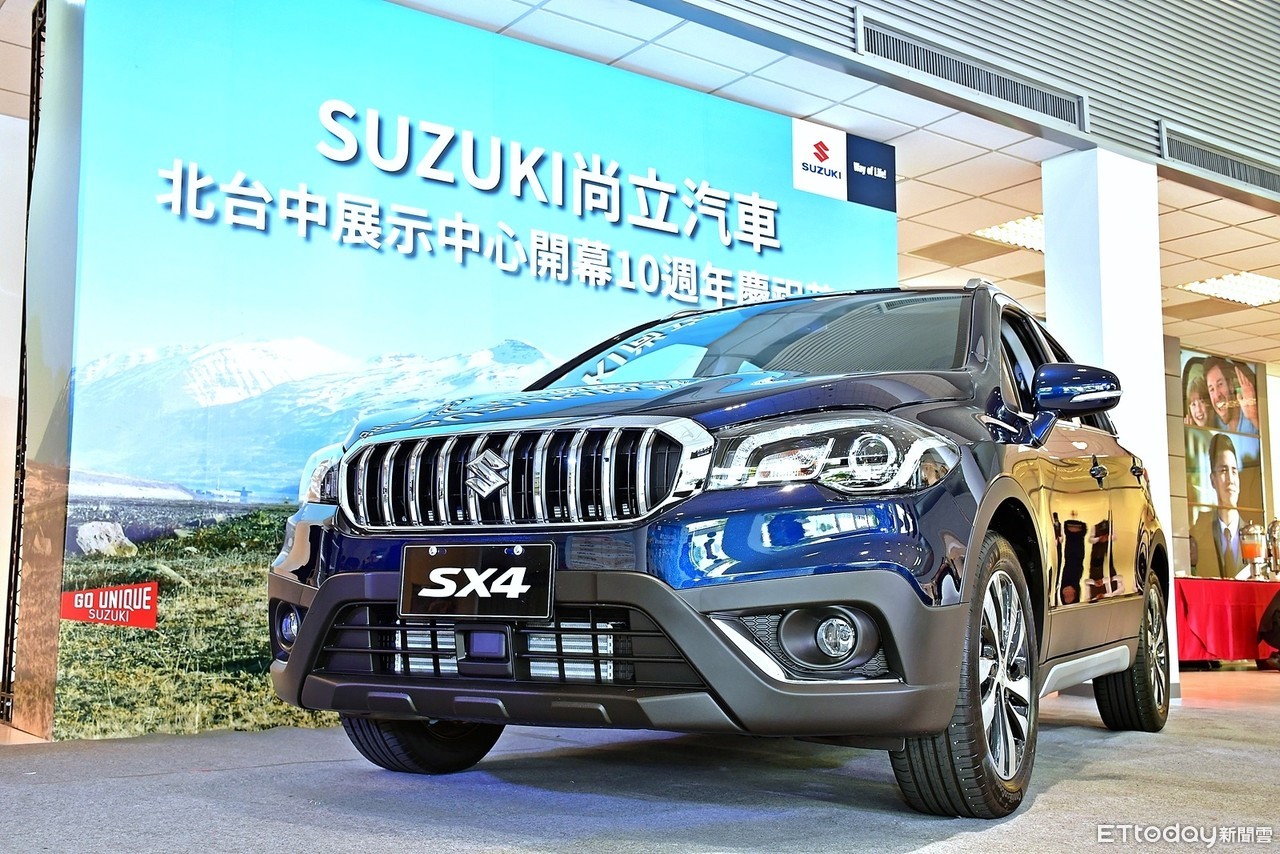 Suzuki SX4小改款89萬元起現身台中！歡慶北台中所成立10週年（圖／記者游鎧丞攝）