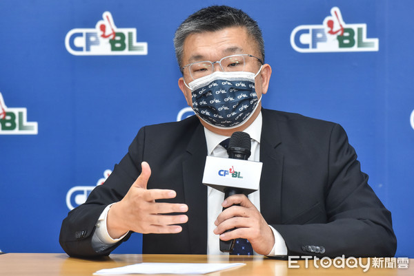 ▲▼中華職棒大聯盟新任秘書長發布暨媒體茶敘,中職會長蔡其昌。（圖／記者李毓康攝）