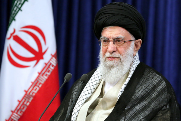 ▲▼伊朗最高領袖哈米尼（Ali Khamenei）。（圖／達志影像／美聯社）