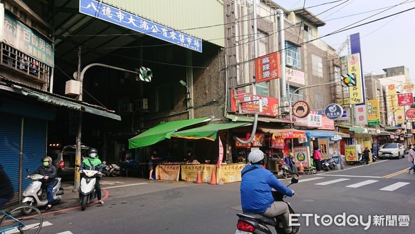 ▲▼確診案例足跡_八德大湳市場。（圖／記者張榮恩攝）