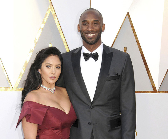 ▲▼NBA傳奇球星布萊恩（Kobe Bryant）與遺孀凡妮莎（Vanessa Bryant）。（圖／達志影像／美聯社）