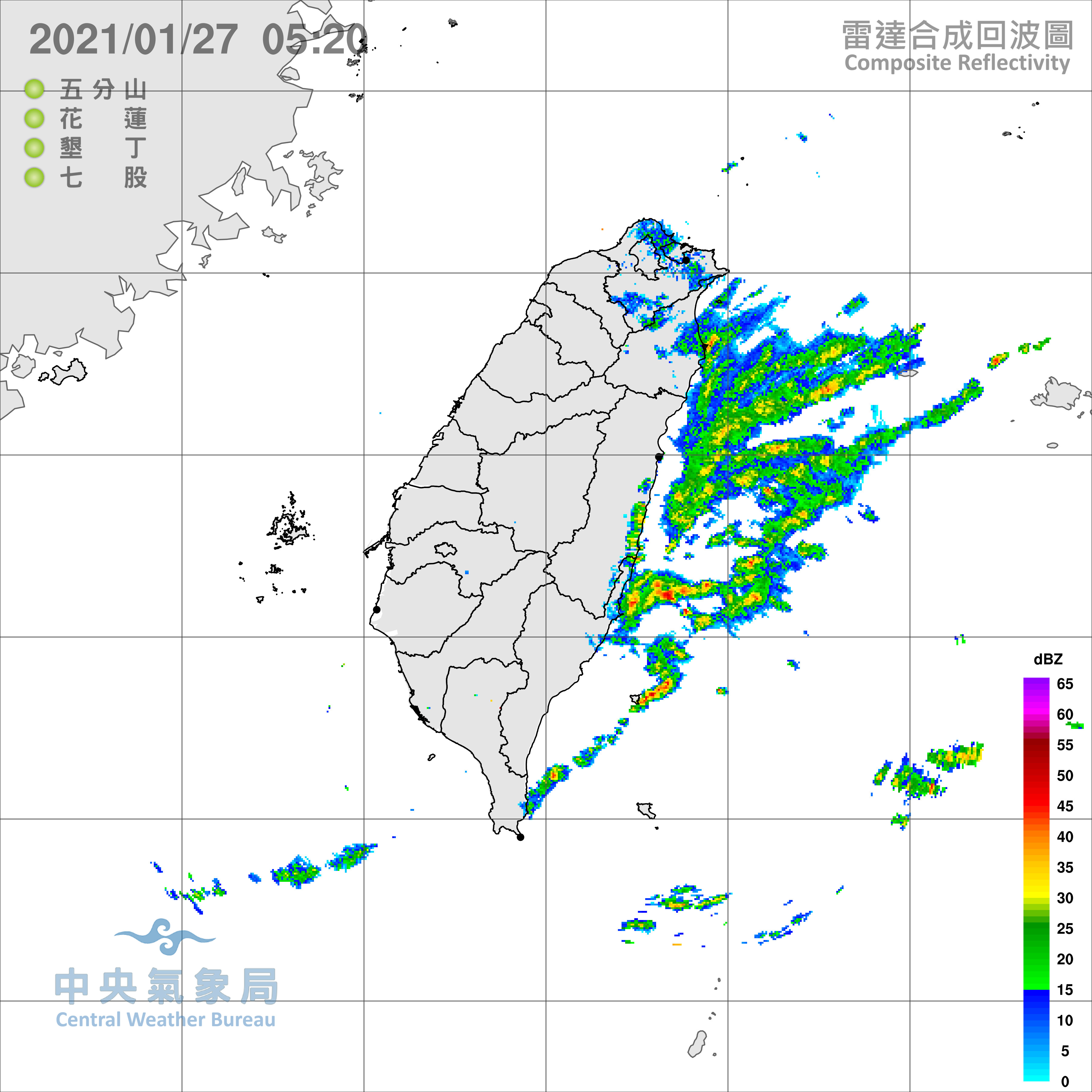 天氣圖。（圖／氣象局）