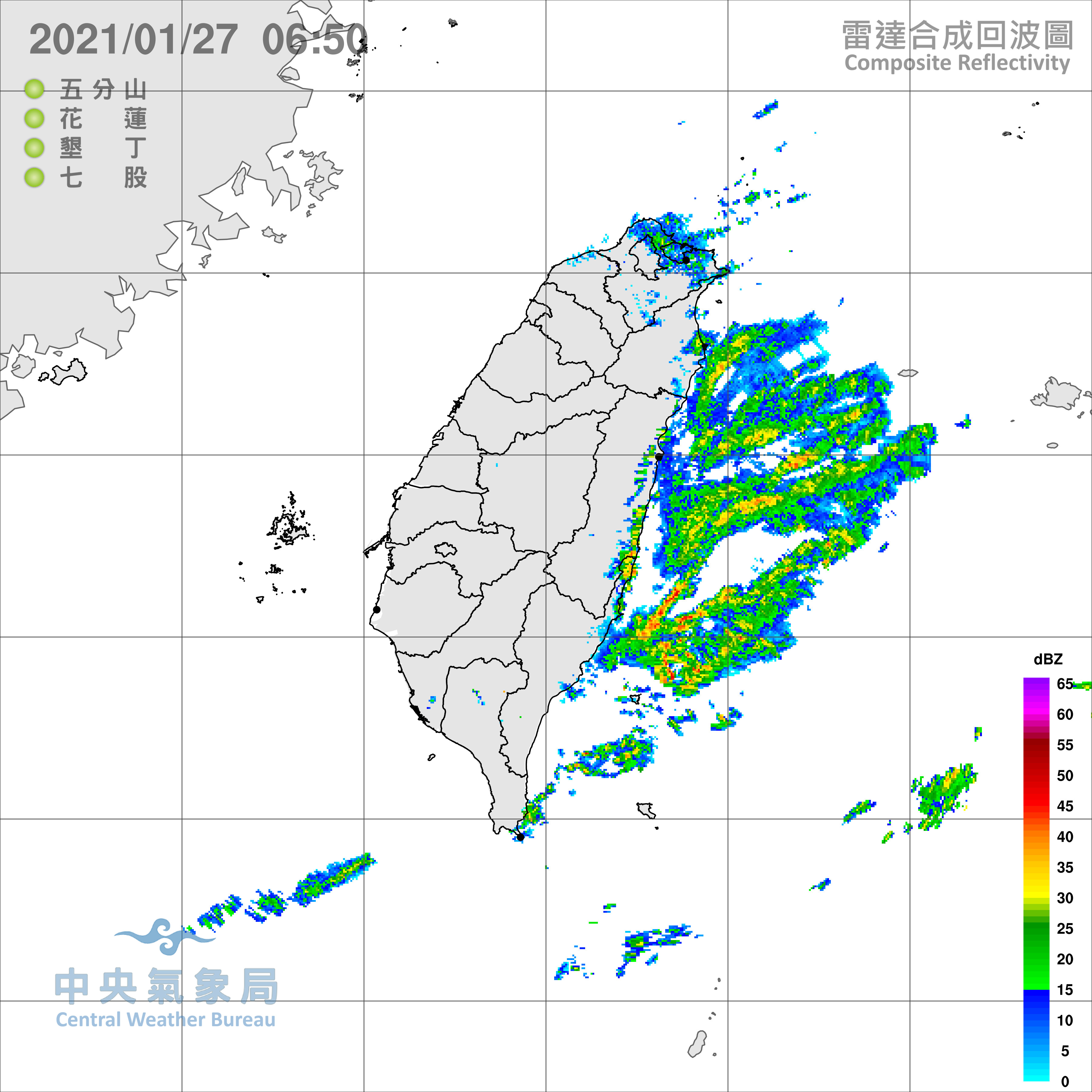 天氣圖。（圖／氣象局）