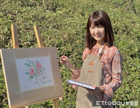 ▲新北副發言人戴湘儀ft.最美插畫家。（圖／新聞局提供）