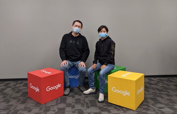 ▲Google台灣資深業務總監蔡逸民(左)、傳奇網路遊戲營運長周秋美(右)。（圖/Google台灣提供）
