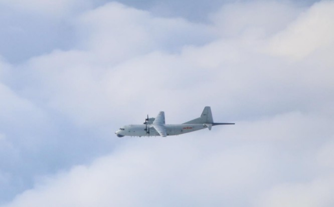 ▲▼共軍30日派1架運8反潛機闖我西南空域。（圖／國防部提供）