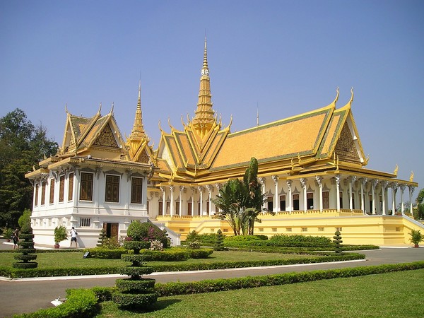 ▲▼柬埔寨金邊皇宮。（圖／取自免費圖庫pixabay）