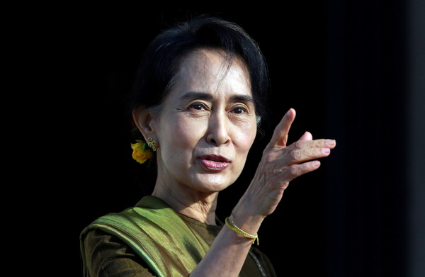▲▼ 緬甸實質領袖翁山蘇姬（Aung San Suu Kyi）。（圖／路透）