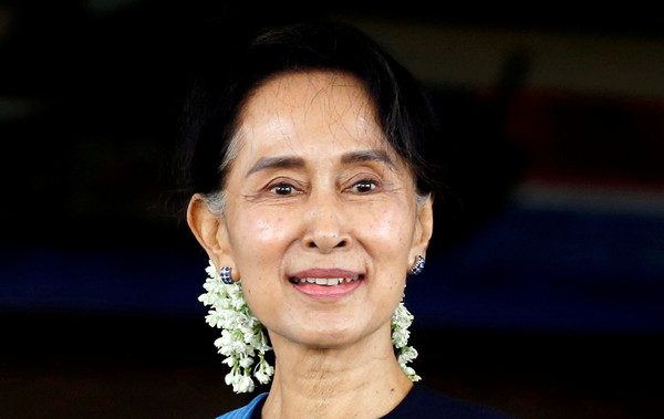 ▲▼ 緬甸實質領袖翁山蘇姬（Aung San Suu Kyi）。（圖／路透）