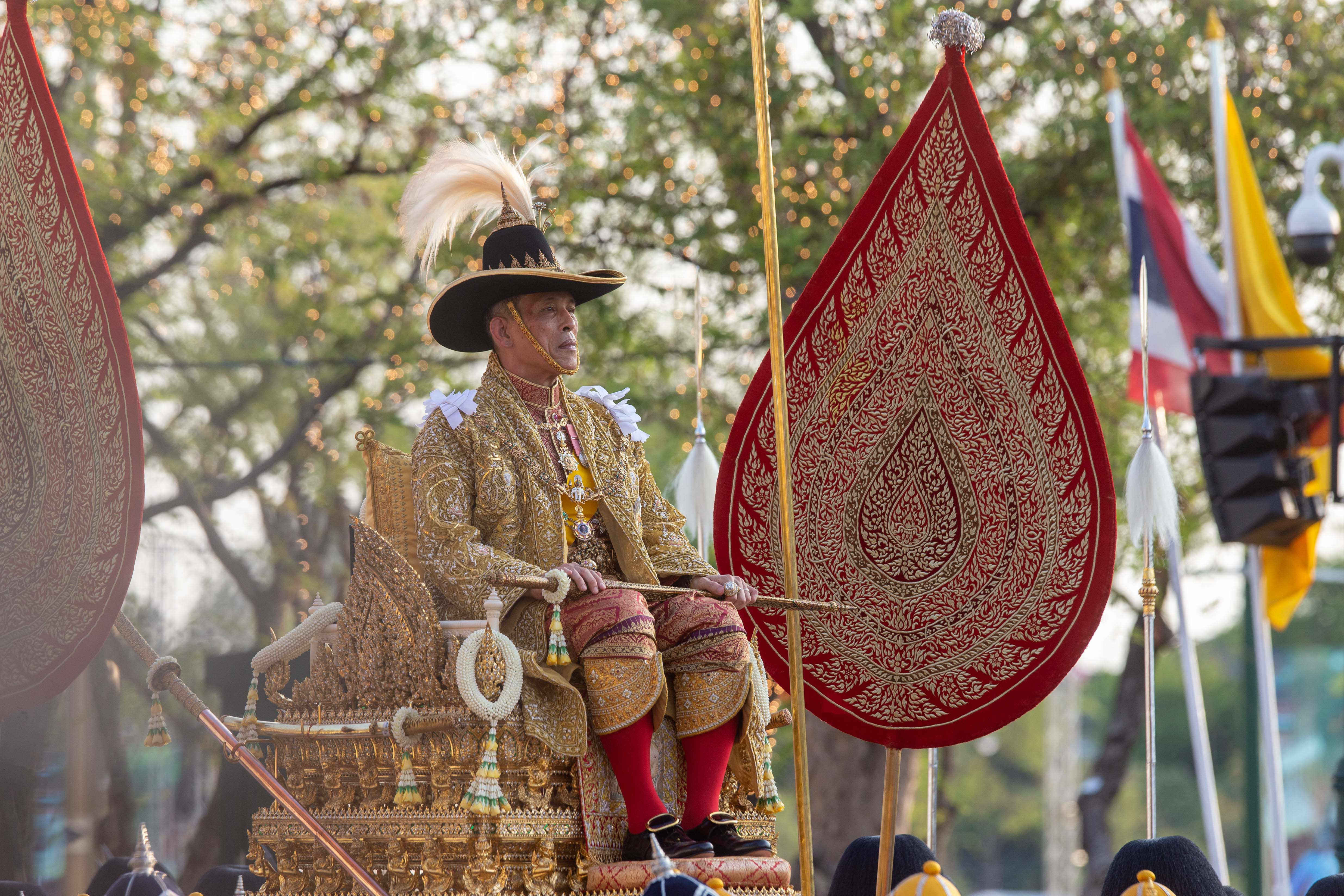 ▲▼泰王瓦吉拉隆功於2019年5月加冕，亦稱拉瑪十世。（圖／達志影像）