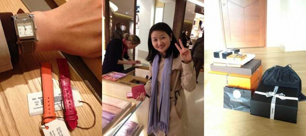 陳文彥的舅舅指控，黃宥嘉婚後頻買名牌精品和包包，結婚5年就花掉夫家約1000萬元。（圖／讀者提供）
