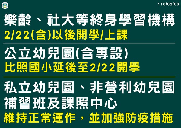 ▲▼教育部宣布延後開學、大考也延後。（圖／教育部提供）