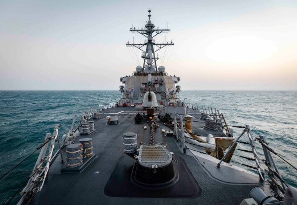 ▲▼ 美國伯克級神盾飛彈驅逐艦「麥肯號」（USS John S. McCain DDG-56）。（圖／翻攝美國第七艦隊新聞稿）