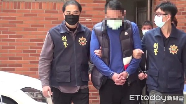 ▲天道盟不倒會二林分會長李俊賢被逮捕。（圖／記者唐詠絮翻攝）