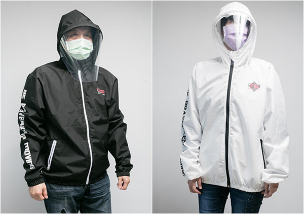 ▲▼家樂福與台灣品牌「吾衣原創O’NIZI」合作，獨家推出「抑菌抗霧防護外套」。（圖／業者提供）