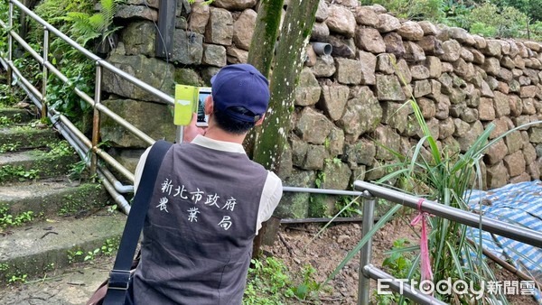 ▲新北山坡地違規取締春節不打烊 別讓執法人員取締當走春。（圖／新北市農業局提供）