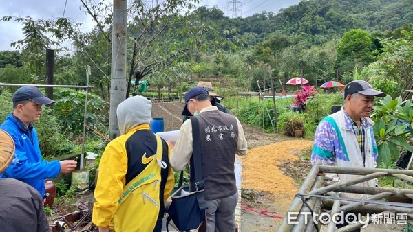 ▲新北山坡地違規取締春節不打烊 別讓執法人員取締當走春。（圖／新北市農業局提供）