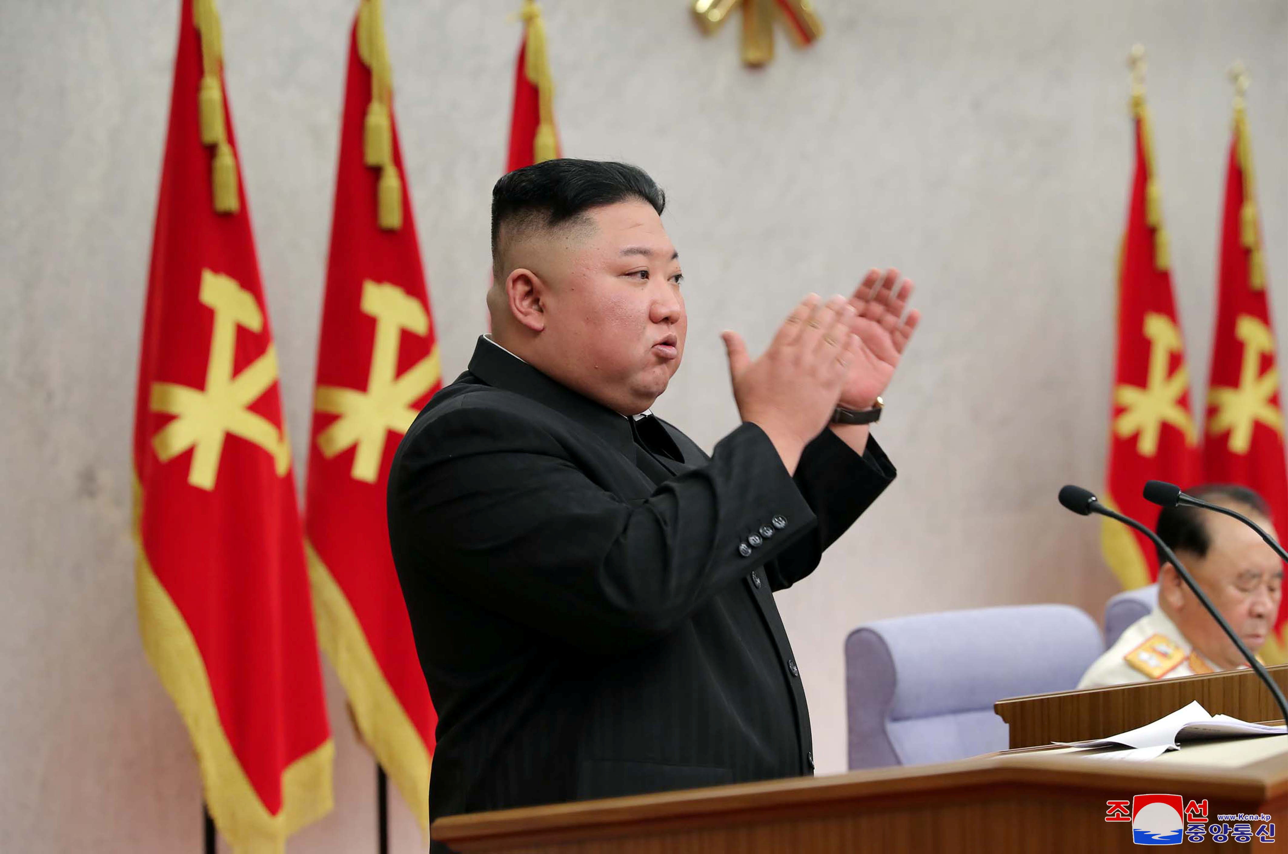 ▲▼北韓最高領導人金正恩表示，將持續研發核武與各種戰略飛彈等武器。（圖／路透社）
