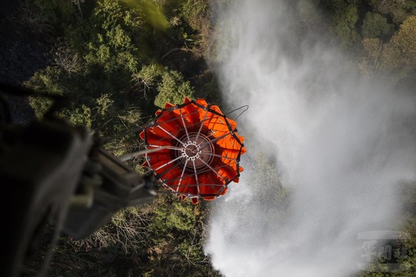 航特部空運作戰隊支援森林滅火　展現災防能量