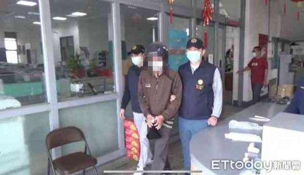 ▲台南市警方查獲36歲齊姓犯嫌到案，查出至少涉案5起，依詐欺罪嫌送辦。（圖／記者林悅翻攝，下同）