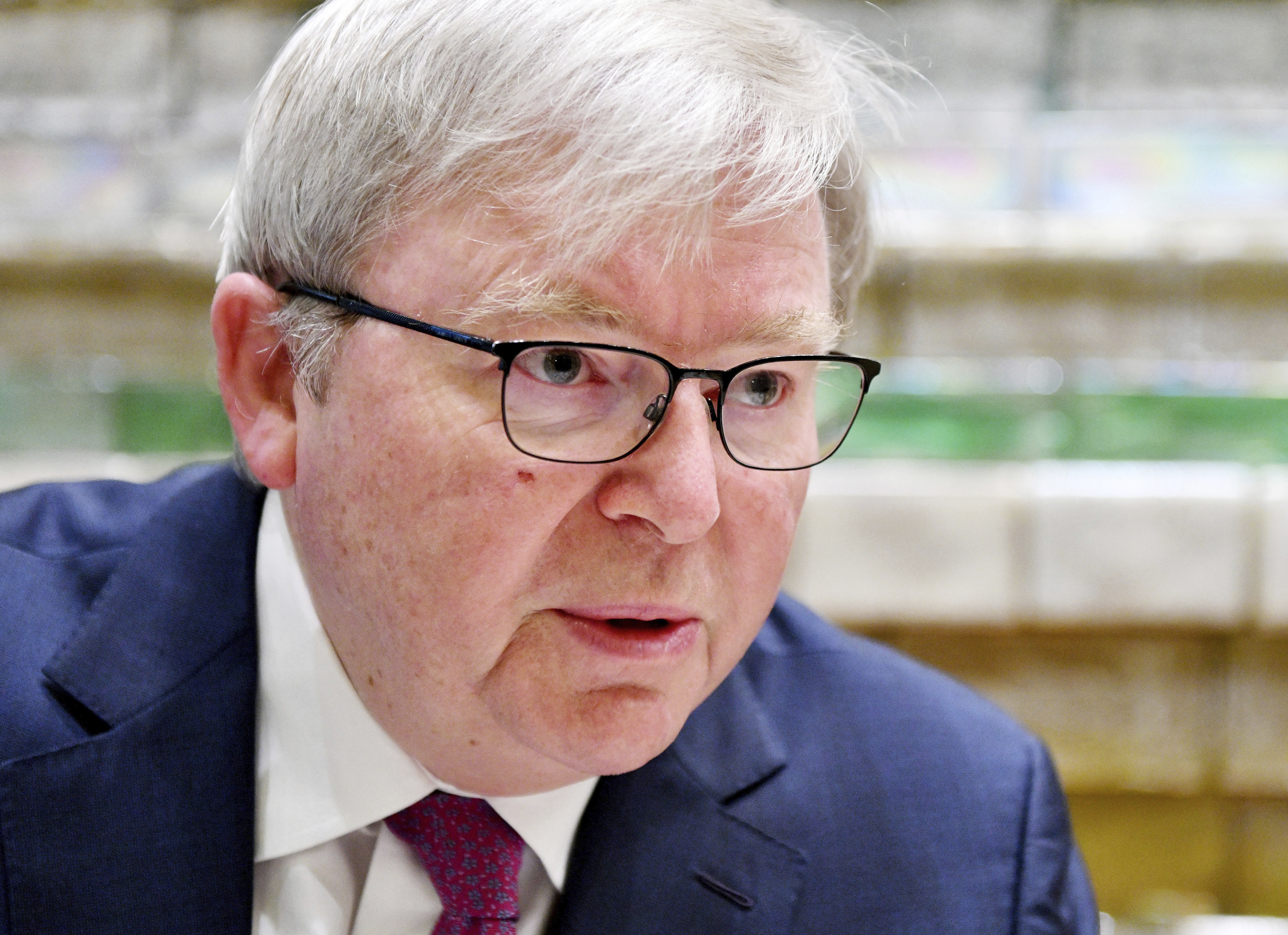 ▲▼澳洲前總理、美國智庫亞洲協會陸克文（Kevin Rudd）。（圖／達志影像／美聯社）