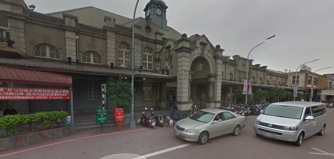 新竹火車站。（圖／翻攝自Google map）