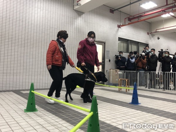 ▲▼民進黨立委蘇巧慧、賴品妤、國民黨立委張育美參訪新北市惠光導盲犬學校。（圖／記者林銘翰攝）