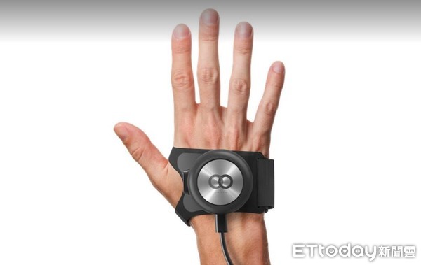 ▲▼GyroGlove™是世界上首款為顫抖症患者量身訂製的可穿戴式醫療設備，利用陀螺儀功能以機械方式控製手部震顫。（圖／鴻海提供）
