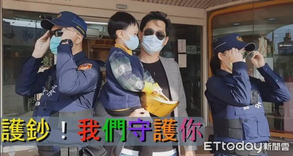 ▲台南市警三分局在農曆春節推出一系列10秒警政宣導短片，活潑地讓市民知道春節期間警方的優質服務事項。（圖／記者林悅翻攝，下同）