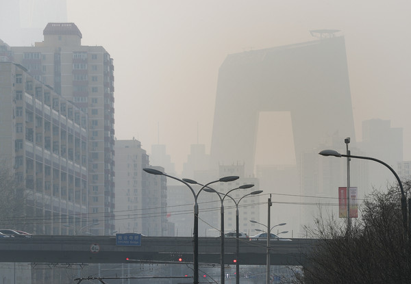 ▲▼北京春節期間重度霧霾空氣汙染。（圖／CFP）