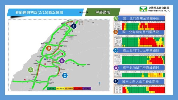 ▲▼初四交通疏運。（圖／高公局提供）