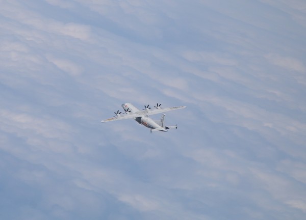 ▲▼空軍司令部18日晚間公布我西南空域空情動態，1架運8技偵機再闖我西南空域。（圖／國防部提供）