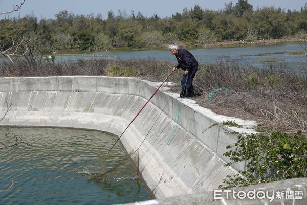 ▲釣客將鰲鼓溼地當自家漁場開心釣魚。（圖／讀者提供）