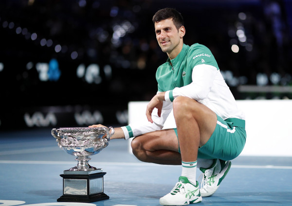 ▲▼2021澳網男單冠軍，球王喬科維奇（Novak Djokovic）             。（圖／路透）