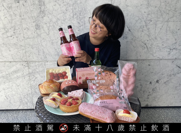 ▲▼草莓控暴動！全聯We Sweet推出8款甜點、「草莓啤酒」浪漫破表！（圖／全聯提供）