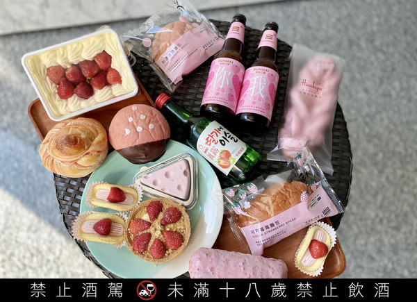 ▲▼草莓控暴動！全聯We Sweet推出8款甜點、「草莓啤酒」浪漫破表！（圖／全聯提供）